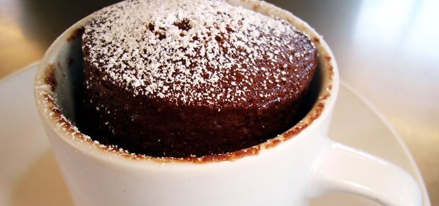 Bolo de Caneca de Cacau