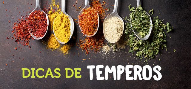 Dicas de Temperos